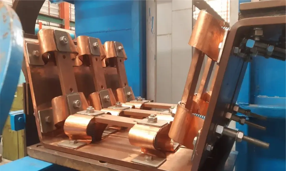 Copper Conductive Slider Used for Trolley Conductor Wenzhou Highy Electric Co., Ltd. Carbon Brush for Trolley Conductor Copper Conductive Slider Used for Trolley Conductor