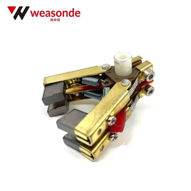 Slip Rings with Carbon Brush Holders for Packaging Machines | 2-Ring & 4-Ring Models Wenzhou Highy Electric Co., Ltd. 2 Rings of Carbon Brush Holders Slip Rings with Carbon Brush Holders for Packaging Machines | 2-Ring & 4-Ring Models