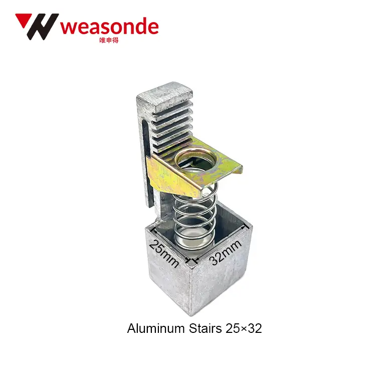 25×32 JR Aluminum Carbon Brush Holder for Slip Rings & Turbine Generators | Compatible with 25×32×60 Carbon Brushes Wenzhou Highy Electric Co., Ltd. Aluminum Stairs 25×32 JR Brush Holder 25×32 JR Aluminum Carbon Brush Holder for Slip Rings & Turbine Generators | Compatible with 25×32×60 Carbon Brushes